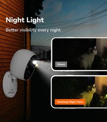 2.5K Indoor Outdoor Battery Camera, Dual-Band WiFi, Free AI Human & Pet Detec…