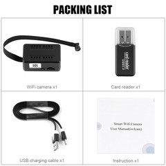 Wireless WIFI IP Mini Smallest DIY Buttons Camera HD 1080P -Micro Video Recorder