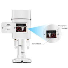 1x Wifi Outdoor 1920P IP Bullet Camera built-in MIC&Speaker&SD Slot 2.8mm lens