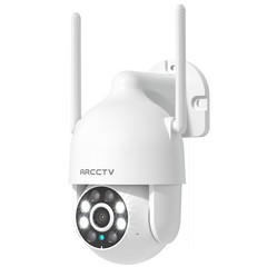 ARCCTV Security Camera System Wireless WiFi Camera Outdoor Night Vision Pan/Tilt