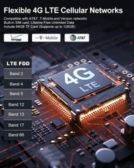 Lifetime Free Unlimited Data 4G LTE Security Camera Solar Battery Wireless + 64G