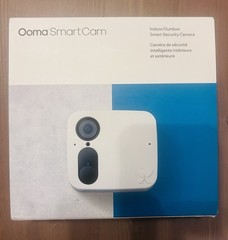 Ooma Smart Cam Indoor/Outdoor Security Camera With Ooma Branded Merchandise NIB