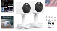 Motion Detection 2-Way Audio Cam OG 1080p 2-Pack