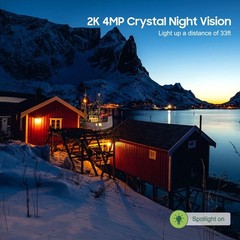 4G LTE Outdoor Security Camera – 360° PTZ, Color Night Vision, No WiFi Needed