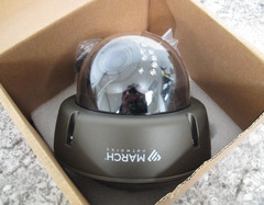 New March Networks C3201A / 35540-101 SDA IR DOME O/D 2.8-12mm Security Camera