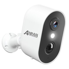 ANRAN 2MP Wireless Security Camera Indoor WiFi Battery Camera Outdoor 2 Way Talk