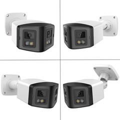 VIKYLIN Dual Light Color 180degree POE 8MP 4K IP CAMERA Speaker with remote view