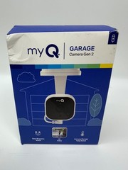 MyQ Smart Garage Camera Gen 2 White Wi-Fi SmartCam Magnetic Mount 141-4368-000