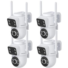 ARCCTV Dual-Lens Security Camera Wireless Outdoor Home IP65 WiFi IR Night Vision