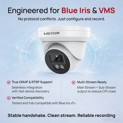 NEW VIKYLIN Dual light Color+IR Network 5MP Mini Camera MIC Onvif Outdoor/Indoor