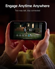 VIMTAG Cameras for Home Security 2.5K – Indoor/Outdoor Plug-in Black&White