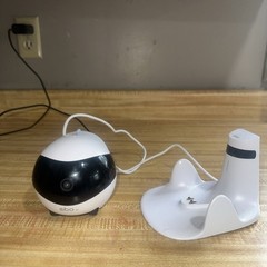enabot ebo se white familybot moveable home camera 1080p battery operated