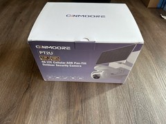 Cinmoore CM-PT2U 4G LTE Cellular Security Cameras Wireless Outdoor Solar