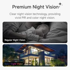 Noorio B200 Security Camera Wireless Outdoor Magnetic, 1080p Assorted Styles