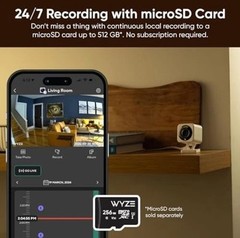 Wyze Cam V4 2.5k QHD BLACK WiFi, Indoor/Outdoor, Wired BLACK V4 Camera. N.0.S.