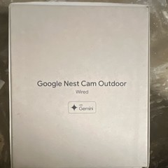 Google Nest Cam Outdoor Wired 2nd Gen 2K 1440p Wi‑Fi IP HDR Night 2‑Way
