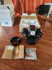New Ring Floodlight Cam Wired Plus Outdoor Camera Black