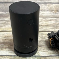 Ring Camera Model 5UM7E5 Black with Battery and Charger Stick Up Cam
