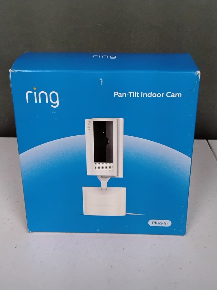 New & Sealed! Ring Pan-Tilt Indoor Camera 360° HD Video Two-Way Talk – NIB!