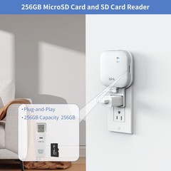 256GB MicroSD, Sync Module XR Mount, No-Drill for Blink Cameras, USB-C, Reader