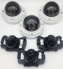 *LOT OF 3* AXIS P3344-V 12MM Fixed Dome Network IP Camera *Tested & Reset*