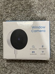 WiFi Window Security Camera Y661 3MP Motion Detection 24/7 Recording 2-Way Audio