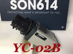 GANZ YCH-02B Security Color Camera W/ 3.5-10.5mm 24vac/12vdc TESTED!