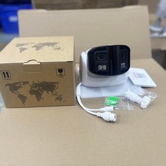 VIKYLIN Dual Light Color 180 degree POE 8MP 4K Ethernet CAMERA with audio ONVIF