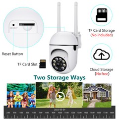 4x Wireless 5G WiFi Security Camera System Smart outdoor Night Vision Cam 1080P