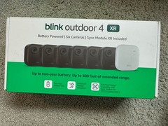 NEW SEALED Blink Security Cameras 6 Camera Set Outdoor 4 XR with Sync Module
