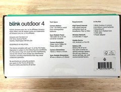 Blink Outdoor 4 Wireless Camera Security System & Blink Video Doorbell BUNDLE