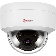 Anpviz 4MP Outdoor PoE IP Camera, AI Human Detection Color Night Vision, ONVIF