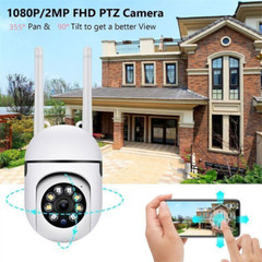 4PCS Camaras De Seguridad Para 360 5G WIFI Inalambrica Con Vision Nocturna Audio
