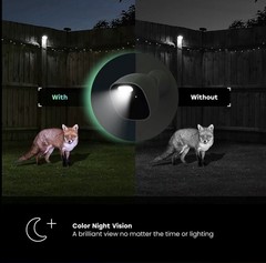 Myq Outdoor Battery Camera | 2K Camera, Color Night Vision, Spotlight, Motion Al