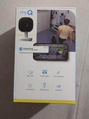 Chamberlain myQ Smart Garage HD 1080p Indoor Wi-Fi Security Camera – White