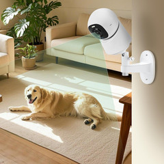 Adhesive Security Camera Mount for Eufy Indoor Cam E30/C210/C220/E220, Adjustabl