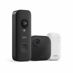 Blink Outdoor 4 and Battery Doorbell 2K+. Sync Module Core included.