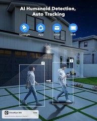 5G WiFi Wireless CCTV Camera System Home Security Outdoor 2 Way Audio 10″ NVR US