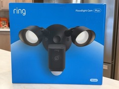 Ring Floodlight Cam Plus Wired in Black Hardwired, 2.4GHz New & Sealed