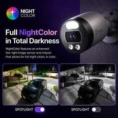 Helix 2PK 5MP PoE IP Bullet Security Cameras Human Detect 2-Way Audio Night NDAA