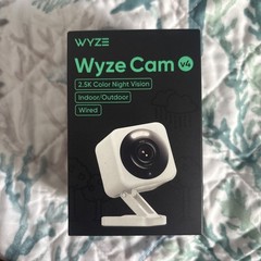 Wyze Cam v4 -2.5K Color Night Vision Indoor/Outdoor WiFi. Alexa & Hey Google