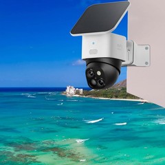 Metal Corner Mount for Eufy, PTZ Camera Wide 270° View, Spray Coated Antirust