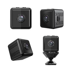 Mini Wireless Camera 1080p Night Motion Detection Loop Recording Small