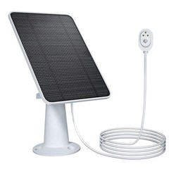 1-4Pcs 10W Solar Panel for Security Camera Outdoor, 5V USB Solar Panel Charger