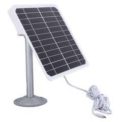 Camera Solar Panel 20w 5V IP68 Waterproof High Efficiency Camera Monocrystalline