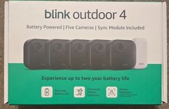 Blink Outdoor 4 (4th Gen) 5 Camera Battery Powered System w/ Sync module New!