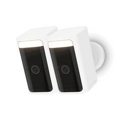 Wyze Battery Cam Pro Wireless Security Camera 2-Pack, 2K HD Color Night Vision,