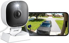 Weatherproof 2K Surveillance Camera with App Control & Baby Monitoring