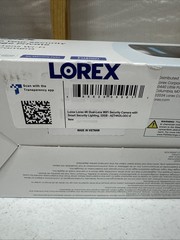 Lorex 4K Dual Lens Wi-Fi Security Camera with Smart Security Lighting