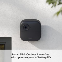 Blink Outdoor 4 Wireless Doorbell Smart Security System Sync Module XR & Mini 2